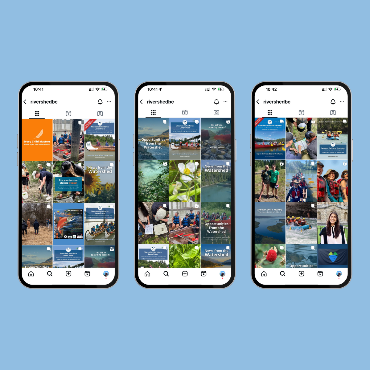 Rivershed Instagram Feed